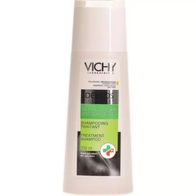 Vichy Dercos Шампунь проти лупи для сухого волосся німецька/італ