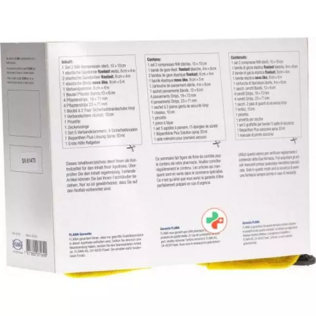 FLAWA Individual Travel Pharmacy жовтий/сірий (старий) FLAWA Individual Travel Pharmacy жовтий/сірий (старий)
