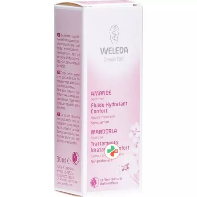 Weleda мигдальний зволожуючий догляд заспокійливий Tb 30 мл