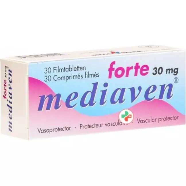 Mediaven Forte 30 mg 30 filmtablets Mediaven Forte 30 mg 30 filmtablets