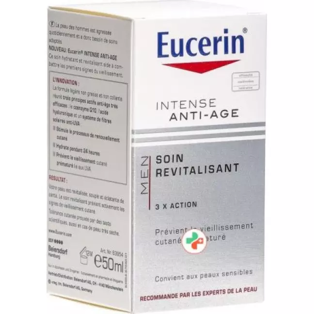 Eucerin Men Pflege Revitalisierend Dispenser 50мл Eucerin Men Pflege Revitalisierend Dispenser 50мл