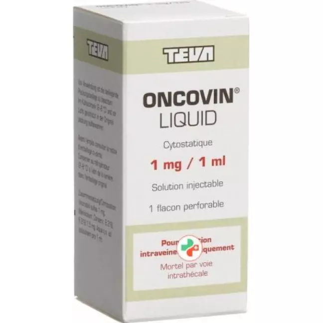 Oncovin Liquid Inj Lös 1 мг/мл внутрішньовенно Діаметр 1 мл Oncovin Liquid Inj Lös 1 мг/мл внутрішньовенно Діаметр 1 мл