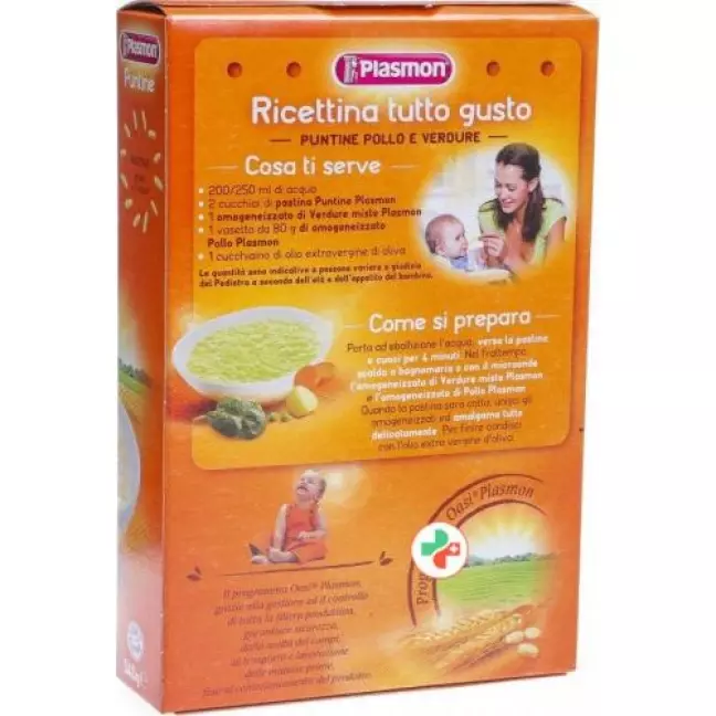 PLASMON пастина пунтіна 340 г