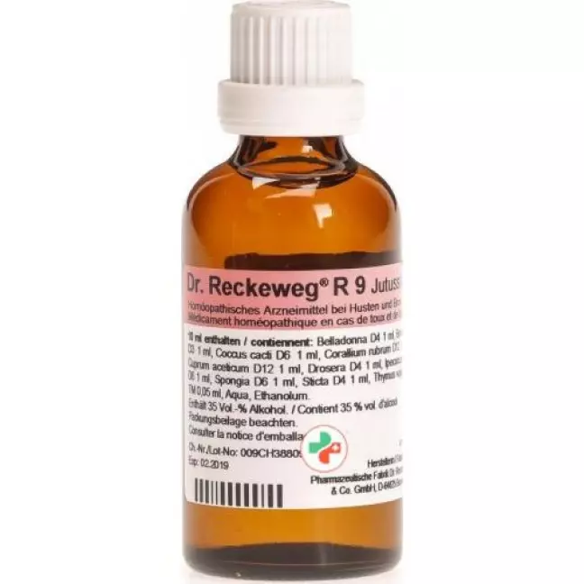 Reckeweg R9 Jutussin Drops Fl 50 мл Reckeweg R9 Jutussin Drops Fl 50 мл