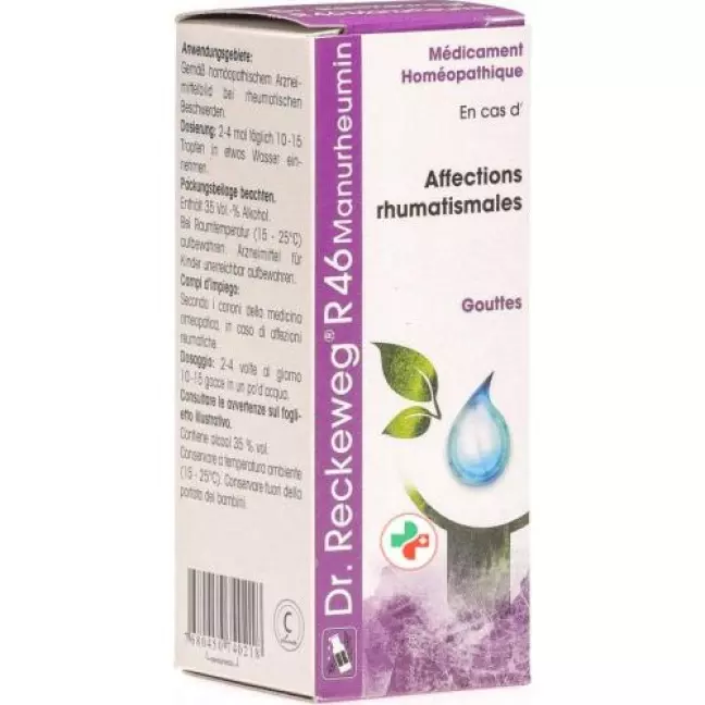 Reckeweg R46 Manurheumin Drops Fl 50 мл Reckeweg R46 Manurheumin Drops Fl 50 мл