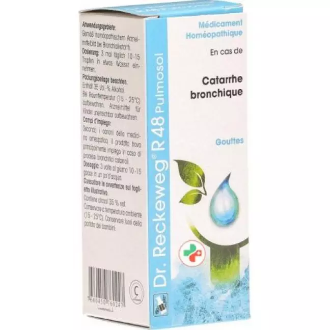 Reckeweg R48 Pulmosol Drops Fl 50 мл Reckeweg R48 Pulmosol Drops Fl 50 мл