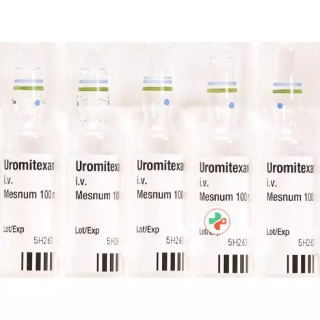 Uromitexan Inj Lös 400 мг/4 мл 15 ампер 4 мл Uromitexan Inj Lös 400 мг/4 мл 15 ампер 4 мл