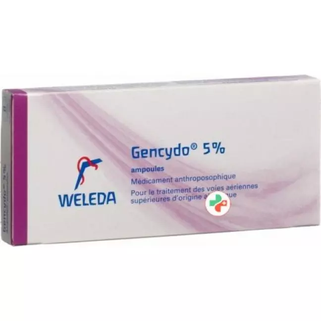 Gencydo Inj Lös 5% 8 Amp 1 мл Gencydo Inj Lös 5% 8 Amp 1 мл
