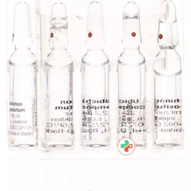 Ubiquinone compositum Heel Inj Lös 10 Amp 2,2 мл