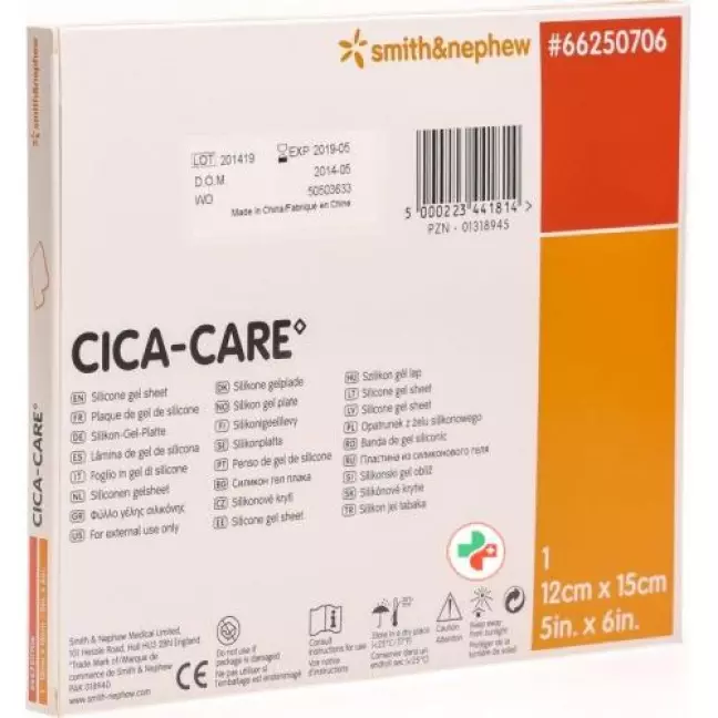 Пов&#39;язка з силіконового гелю Cica-Care 12х15см