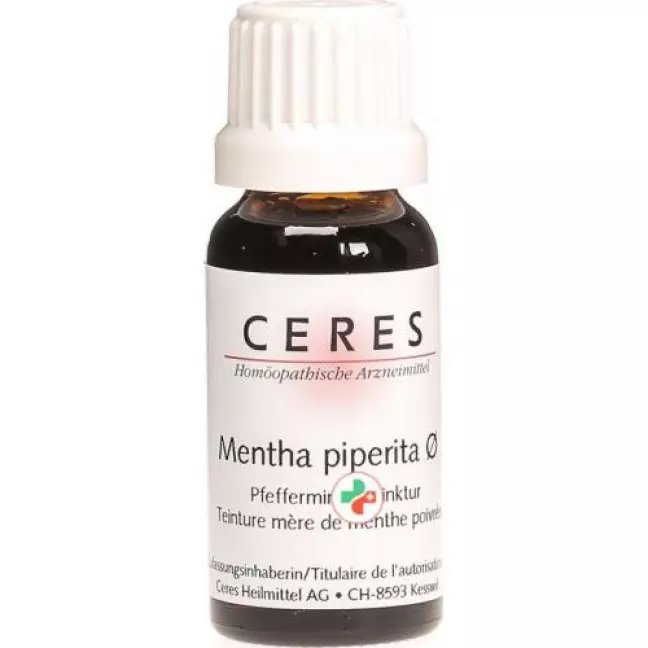 Церера Mentha piperita Urtinkt Fl 20 мл Церера Mentha piperita Urtinkt Fl 20 мл