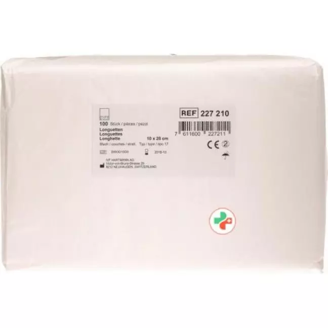 IVF Faltkompressen Typ 17 8-fach 10x20см 100 штук