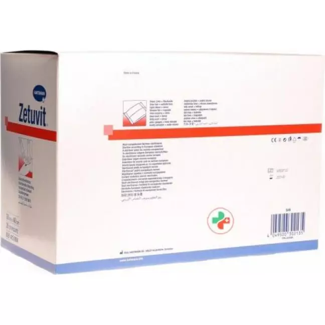 Zetuvit Absorptionsverband 20x40см 30 штук Zetuvit Absorptionsverband 20x40см 30 штук