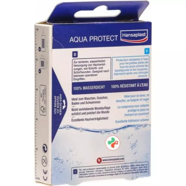 Hansaplast Aqua Protect Strips 20 штук Hansaplast Aqua Protect Strips 20 штук