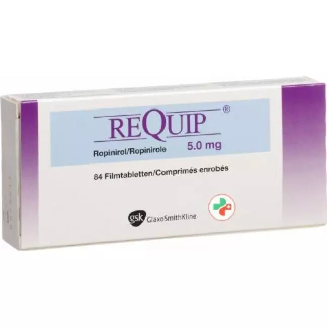 Requip 5 mg 84 filmtablets Requip 5 mg 84 filmtablets