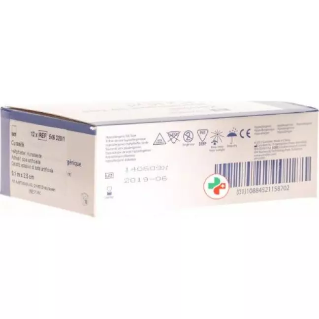 Curasilk Heftpflaster 9.1мX1.25см Weiss 24 штуки Curasilk Heftpflaster 9.1мX1.25см Weiss 24 штуки