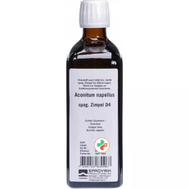 ГЕЙДАК СПАГИРИК Aconitum napellus Fl 500 мл ГЕЙДАК СПАГИРИК Aconitum napellus Fl 500 мл