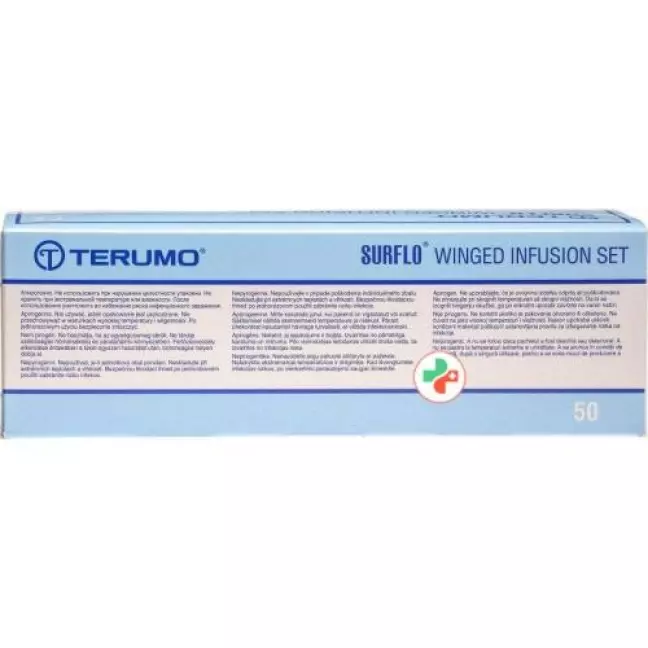 Канюля Terumo Surflo wing 21G 0.8x19mm зелена 50 шт Канюля Terumo Surflo wing 21G 0.8x19mm зелена 50 шт
