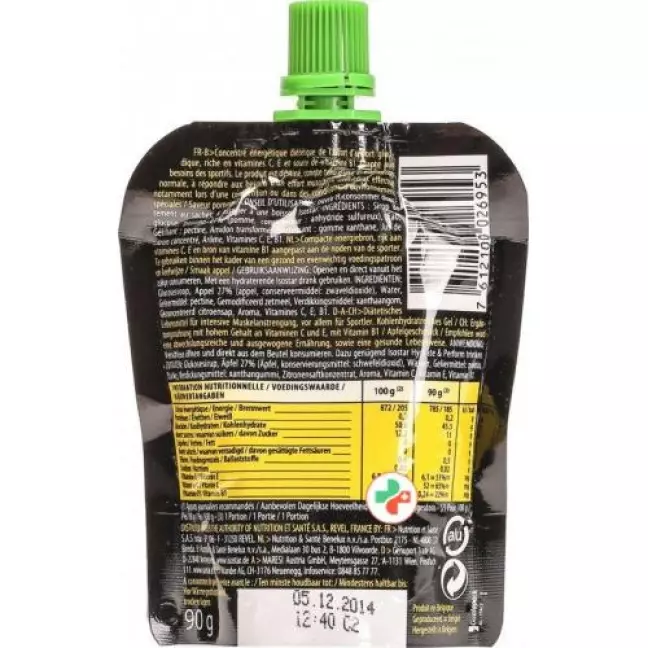 Isostar Actifood енергетичний концентрат яблуко 90 г Isostar Actifood енергетичний концентрат яблуко 90 г