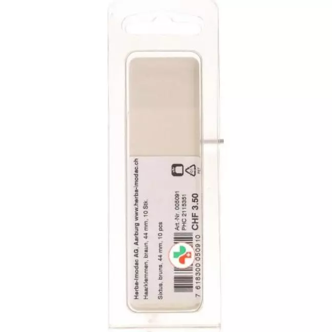 Herba Haarklemmen Braun 10 штук 5091