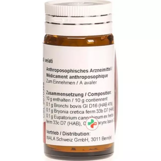 Wala Bronchi/Plantago комп. Глоб Fl 20 г