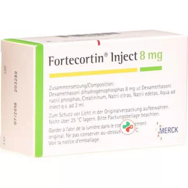 Fortecortin Inject Inj Lös 8 mg/2ml 3 Amp 2 ml Fortecortin Inject Inj Lös 8 mg/2ml 3 Amp 2 ml