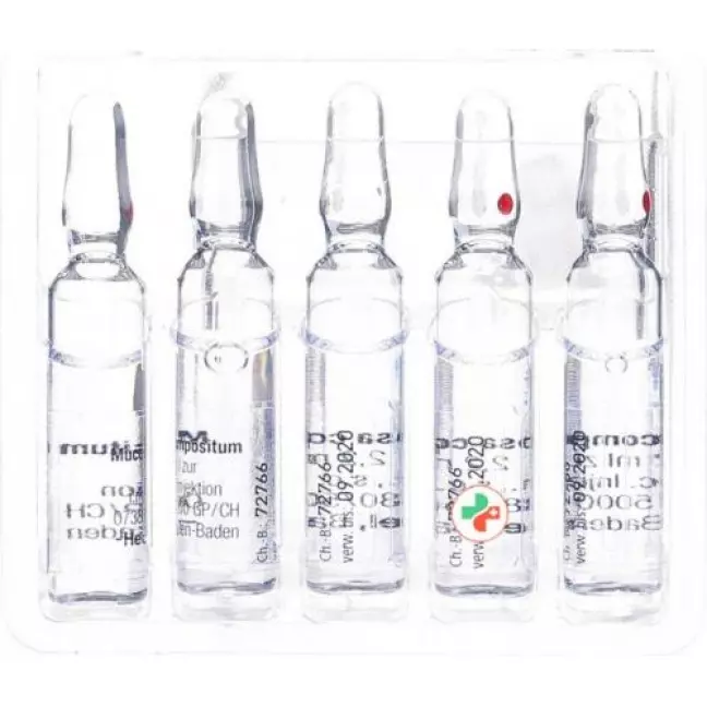 Mucosa compositum Heel Inj Lös 10 Amp 2,2 мл