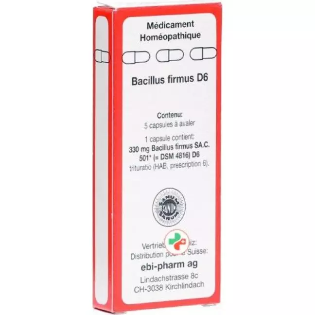 Санум Bacillus firmus капсули D 6 5 шт Санум Bacillus firmus капсули D 6 5 шт