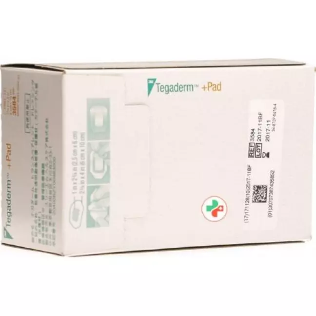 3M Tegaderm + Pad 6x10см / Wundkissen 2.5x6см 50 штук 3M Tegaderm + Pad 6x10см / Wundkissen 2.5x6см 50 штук