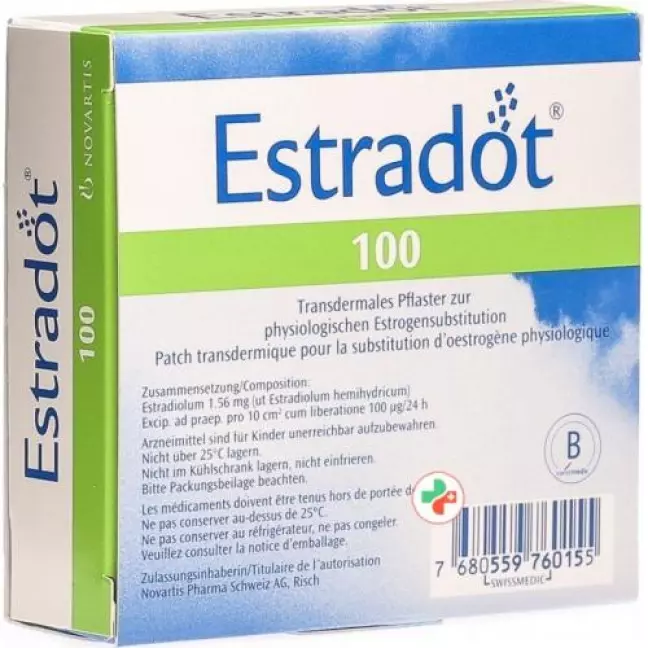 Estradot Matrixpfl 100 мкг/24 год 24 шт Estradot Matrixpfl 100 мкг/24 год 24 шт