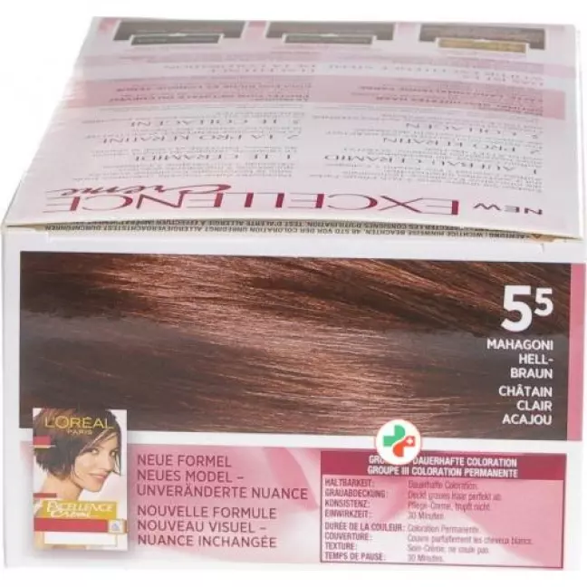 EXCELLENCE Cream Triple Prot 5.5 червоний світло-коричневий EXCELLENCE Cream Triple Prot 5.5 червоний світло-коричневий