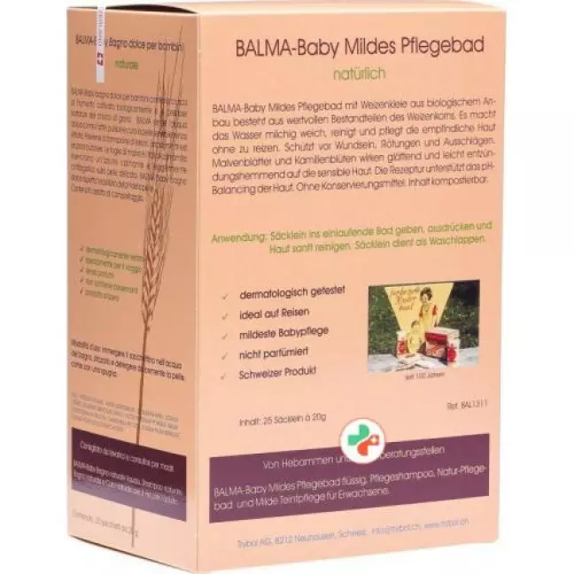 Balma Baby Mild Care Bath 25 пакетиків 20 гр