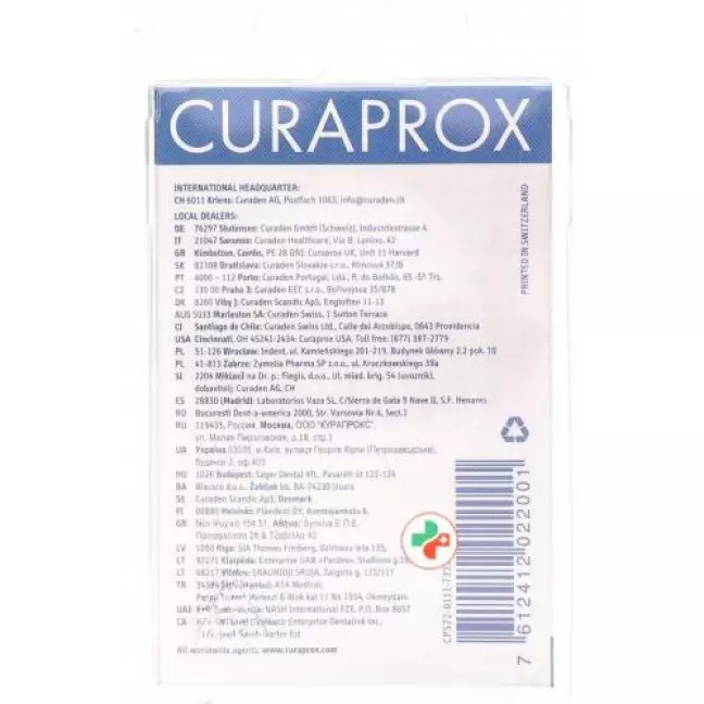 Curaprox CPS 22 Implantatbursten Blau 5 штук Curaprox CPS 22 Implantatbursten Blau 5 штук