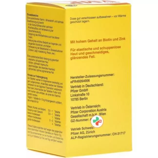 Таблетки VMP PFIZER dog cat ad us vet. 50 шт Таблетки VMP PFIZER dog cat ad us vet. 50 шт