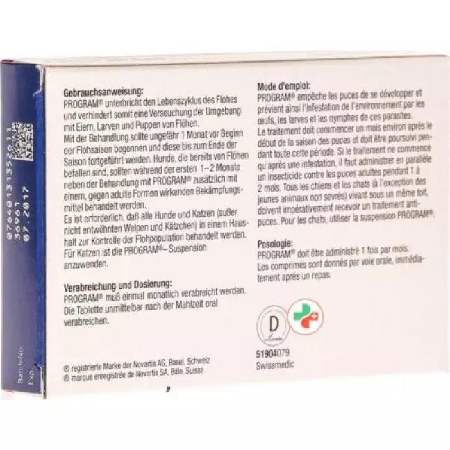 Program M Lacktabletten 67мг Ad Us Vet. 6 штук Program M Lacktabletten 67мг Ad Us Vet. 6 штук