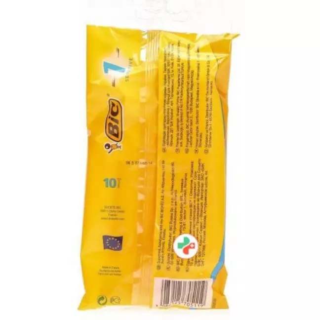Чоловіча бритва BiC 1 Sensitive з 1 лезом 10 шт Чоловіча бритва BiC 1 Sensitive з 1 лезом 10 шт