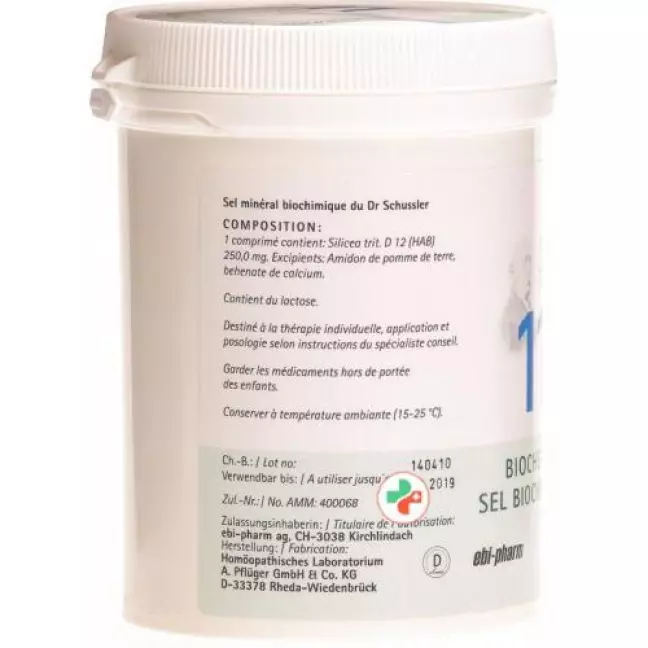 Pflueger Schüssler Nr11 Silicea таблетки D 12 250 г Pflueger Schüssler Nr11 Silicea таблетки D 12 250 г