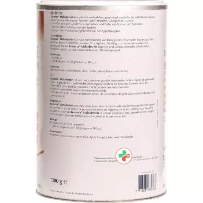 Ресурс Maltodextrin Plv Ds 1300 г