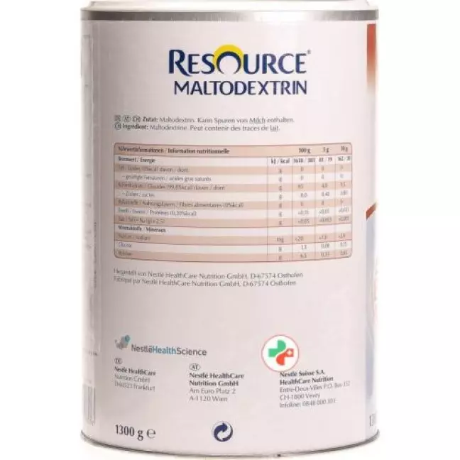 Ресурс Maltodextrin Plv Ds 1300 г