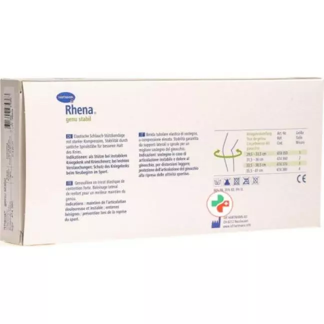 Rhena Genu Stabil Kniebandage розмір 2 Blau