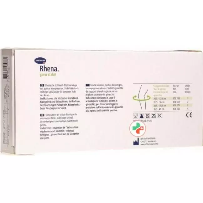 Rhena Genu Stabil Kniebandage размер 3 Blau Rhena Genu Stabil Kniebandage размер 3 Blau