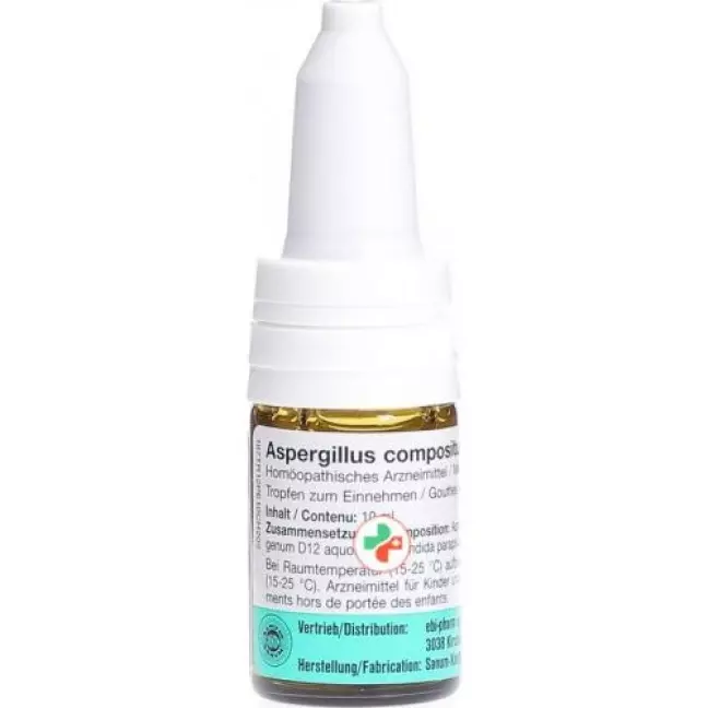 Sanum Aspergillus Compositum капли D 12 10мл Sanum Aspergillus Compositum капли D 12 10мл
