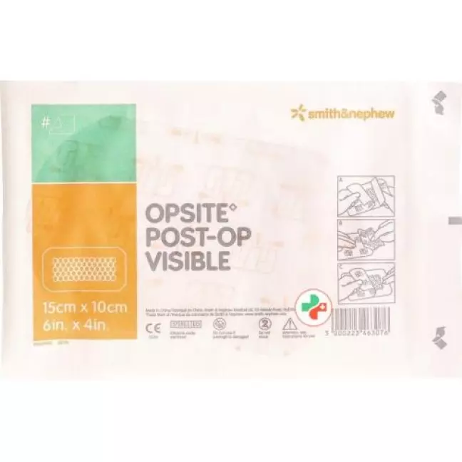 OPSITE POST OP VISIBLE прозора ранова пов&#39;язка 15х10см 20 шт