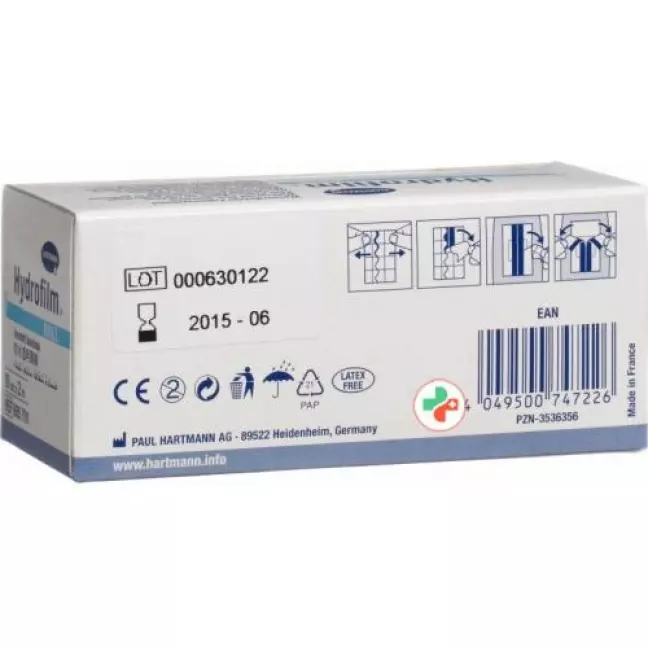 Hydrofilm Roll Wundverband Film 10смx2m Transparent Hydrofilm Roll Wundverband Film 10смx2m Transparent