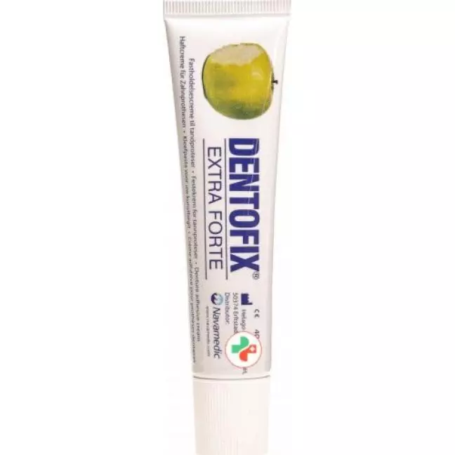 Крем-клей DENTOFIX EXTRA FORTE без цукру 40 г Крем-клей DENTOFIX EXTRA FORTE без цукру 40 г