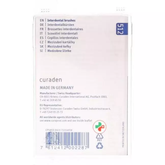 Curaprox CPS 512 Soft Implant Interdental Brush фіолетовий 3 шт