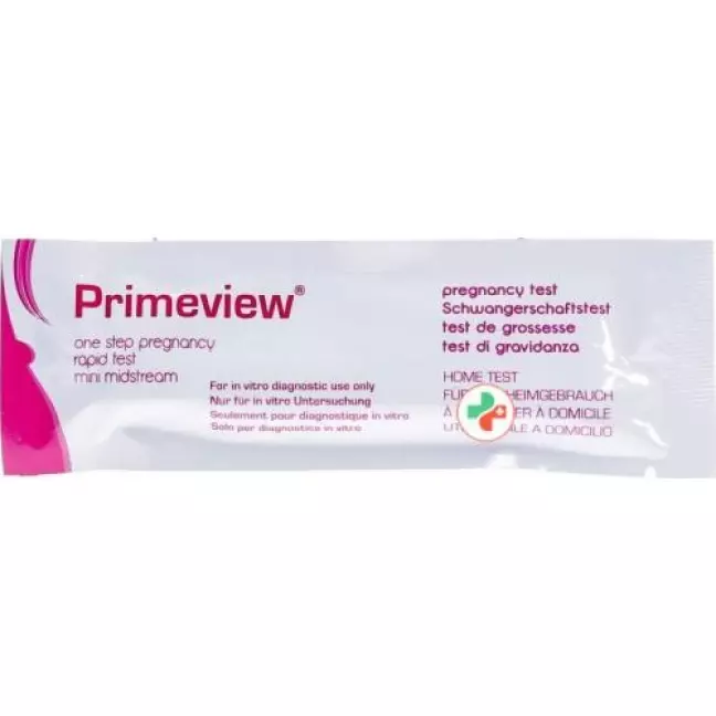 Primeview hCG midstream test вагітність міні 2 шт