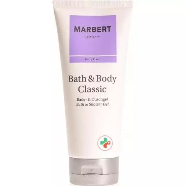 Класичний гель для ванни та душу Marbert Bath & Body 200 мл