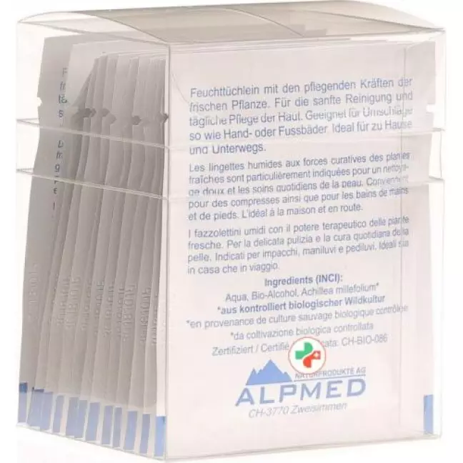 Alpmed Frischpflanzentuchlein Schafgarbe 13 штук Alpmed Frischpflanzentuchlein Schafgarbe 13 штук