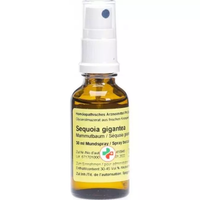 Spagyros Gemmo Sequoia Gigant Glyc Maz D 4 30мл